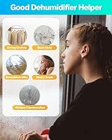 Trongle 12L/Day Dehumidifier 2.5L Tank Clothes Dryer Mode 24Hr Timer Digital view 7