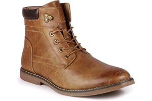 Metrocharm MC129 Men's Lace up Casual Fashion Ankle Oxford Boot
