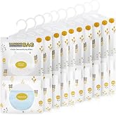 Vacplus Moisture Absorber, 9.8 OZ Hanging, Strong Absorption, Unscented | Closet, Enclosed Spaces, Bathroom, Odor Eliminator, Dehumidifier Bags, 10 Pack