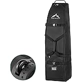 Himal Outdoors Soft-Sided Golf Travel Bag with Wheels - Heavy Duty 600D Polyester Oxford Wear-Resistant, Excellent Zipper Universal Size