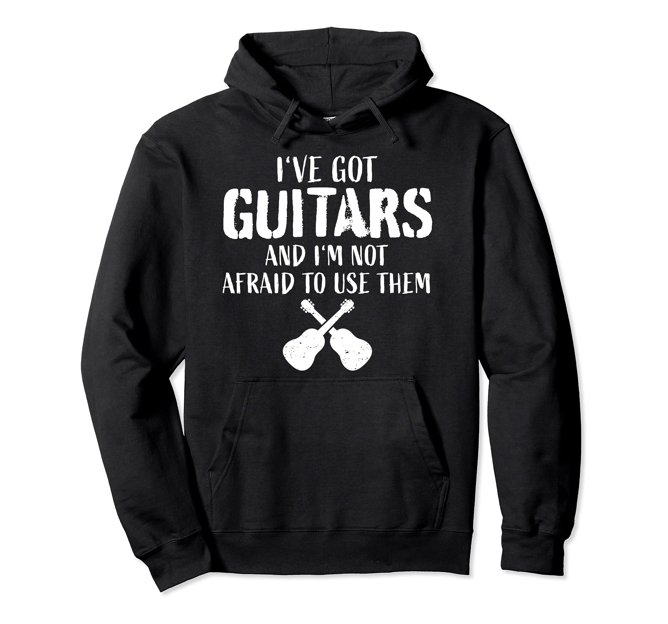 Funny Guitar Player Quote Guitarist I Use Guitars Pullover Hoodie