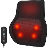 3D Deep Tissue Neck Back Massager Pillow with Heat for Shoulder Pain Relief | Neck Massager for Pain Relief Deep Tissue Heate
