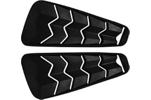 Side Window Louvers Windshield Matte Black ABS Sun Shade Cover GT Lambo Style for Ford Mustang 2005 2006 2007 2008 2009 2010 