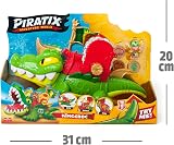 PIRATIX ADVENTURE WORLD King Croc Articulated Crocodile with Treasure Chest view 6