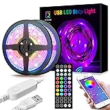 XIAOOHO USB 32.8ft LED Light Strips,Smart LED Strip
