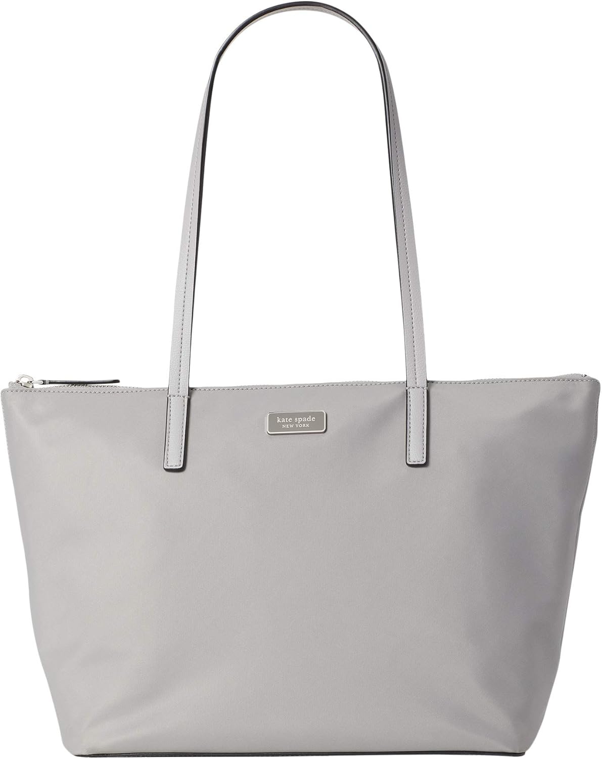 Kate Spade Hayden Top Zip Tote Nimbus Grey Shoulder Bag Shoes