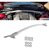 ECOTRIC Strut Tower Brace Kit Compatible with 2011-2015 Chevrolet Camaro | V6 V8 SS 1LE Z28 Does not fit ZL1 models Direct Replacement for 23120485 22756880 Aluminum Fender Cross Bar