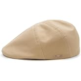 Sterkowski Ivy Five Newsboy | 100% Softened Cotton Flat Cap for Men | Breathable Airy 5 Panels Cap Without Lining