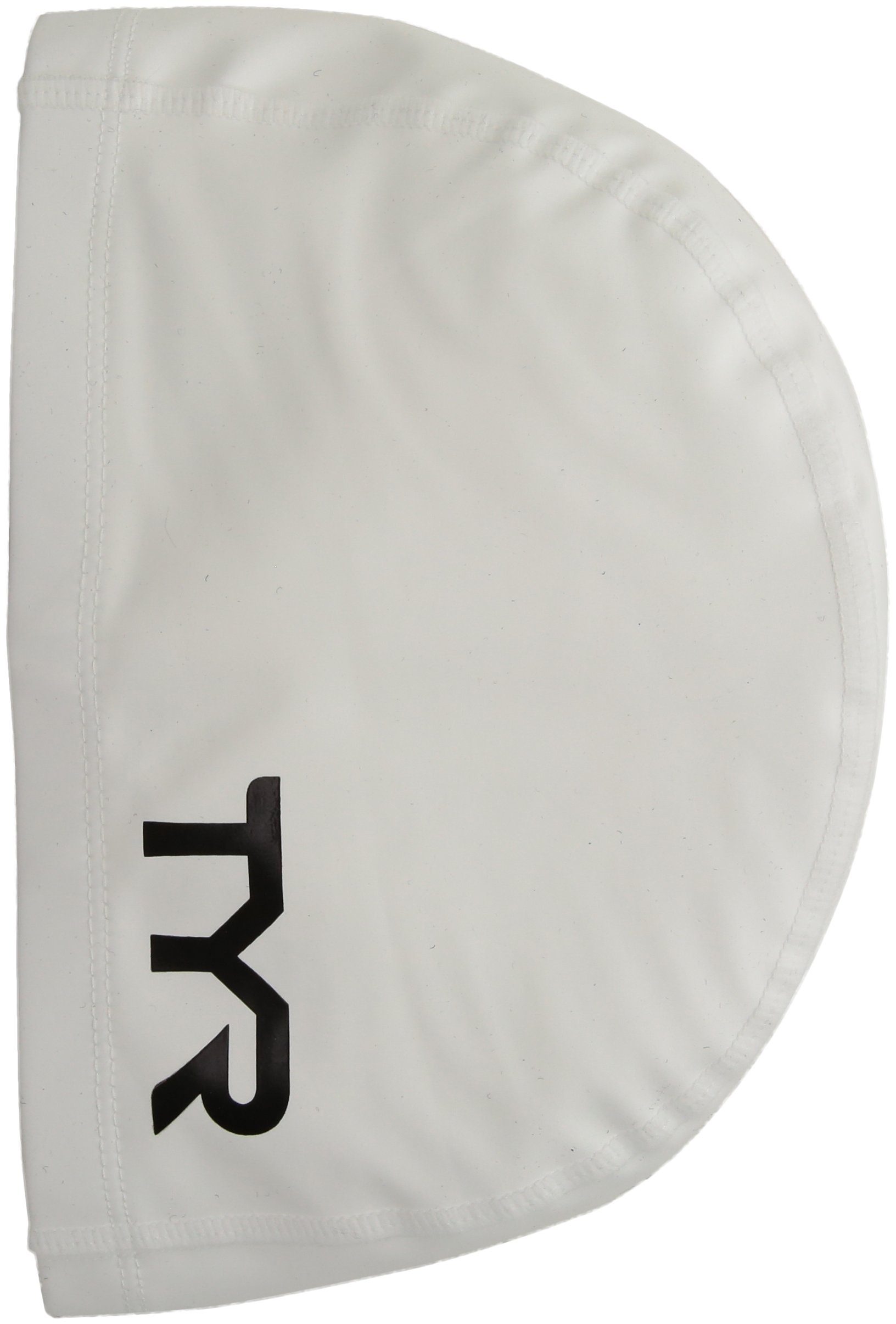 Tyr Unisex Adult TYR Silicone Comfort Swim Cap - White, Medium