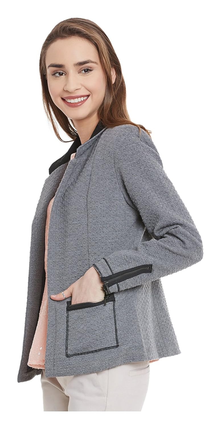latin quarters women's regular fit blazer