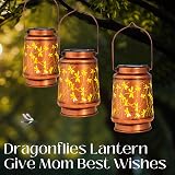 TickTime Dragonfly Solar Lantern Garden Outdoor LED Lamp IP65 Waterproof view 5