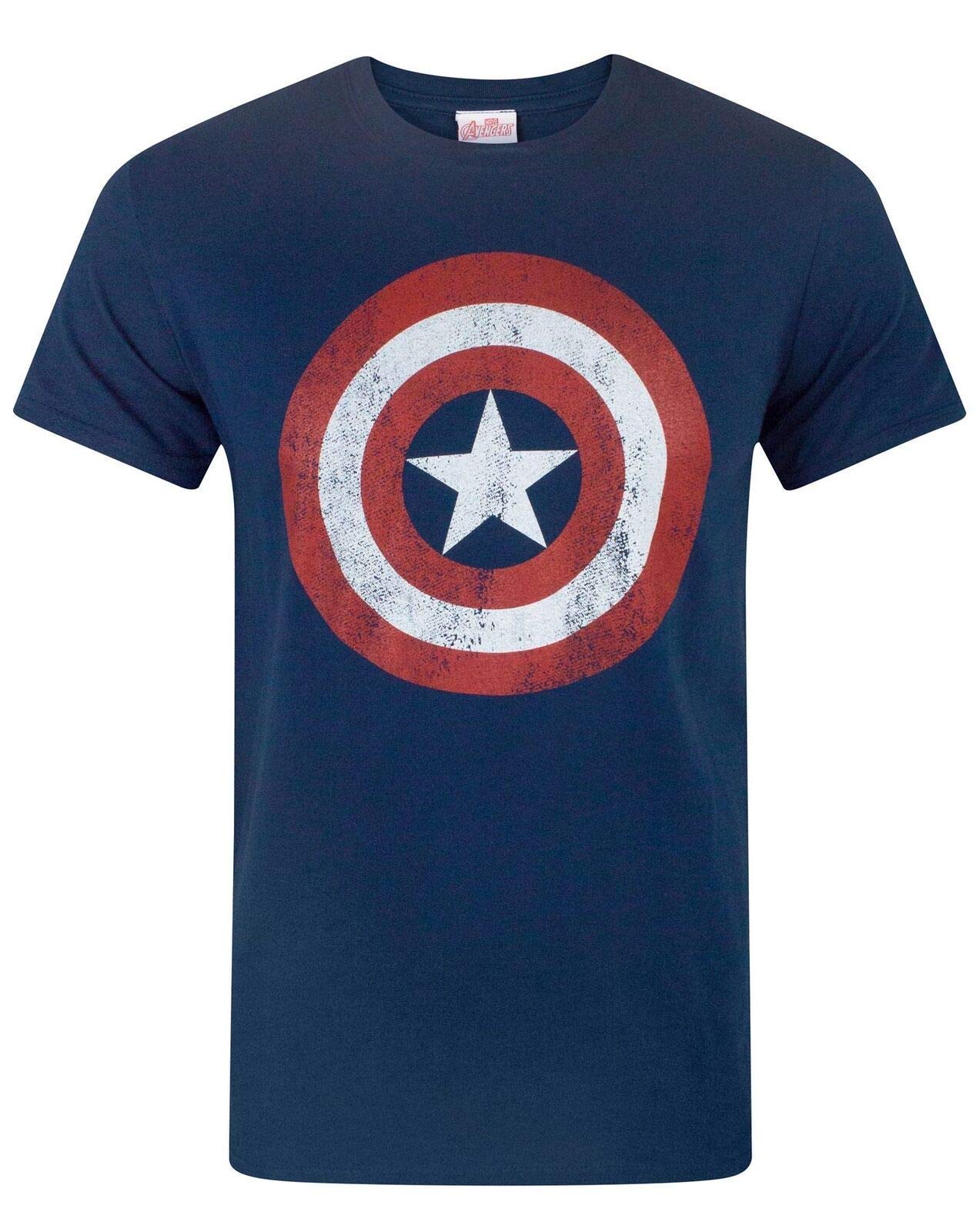 MarvelMens Captain America T-Shirt