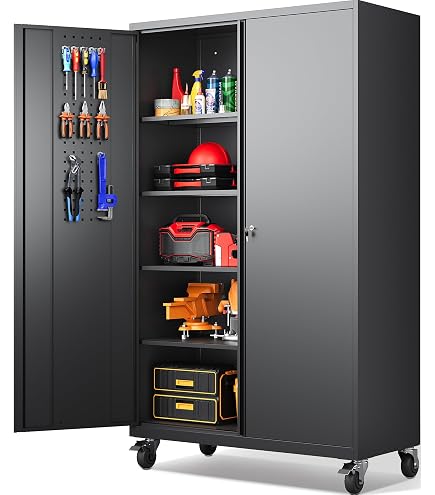 Amazon.com: 72'' High Standard Cabinet, 36w x 18d x 72h, Black