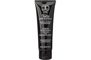 Taylor of Old Bond Street Jermyn Street Luxury Aftershave Cream for Sensitive Skin 75ml, 2.5 Ounce after shave lotion (06020-1)
