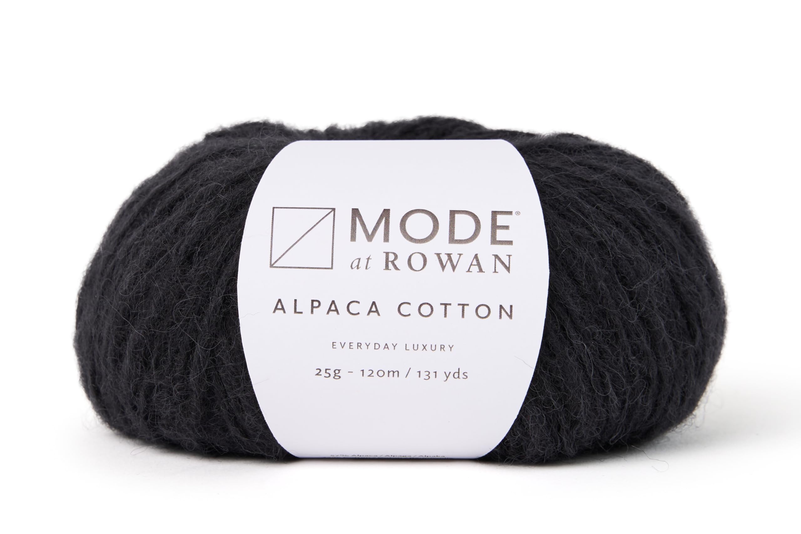 Mode at Rowan, Alpaca Cotton, Noir, 25g