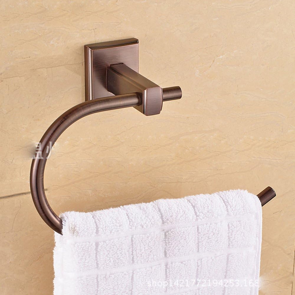 GJ-Antique brass towel racks in the bathroom Bathroom towel ring