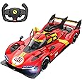 RASTAR RC Cars 1/14 Ferrari 499P Le Mans Hypercar Remote Control Sports Car Ferrari RC Drift Cars for Adults Ferrari Toy Car for Kids, 2.4G
