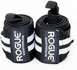 Fitness Wrist Wraps Black/White|Rogue Fitness Wrist