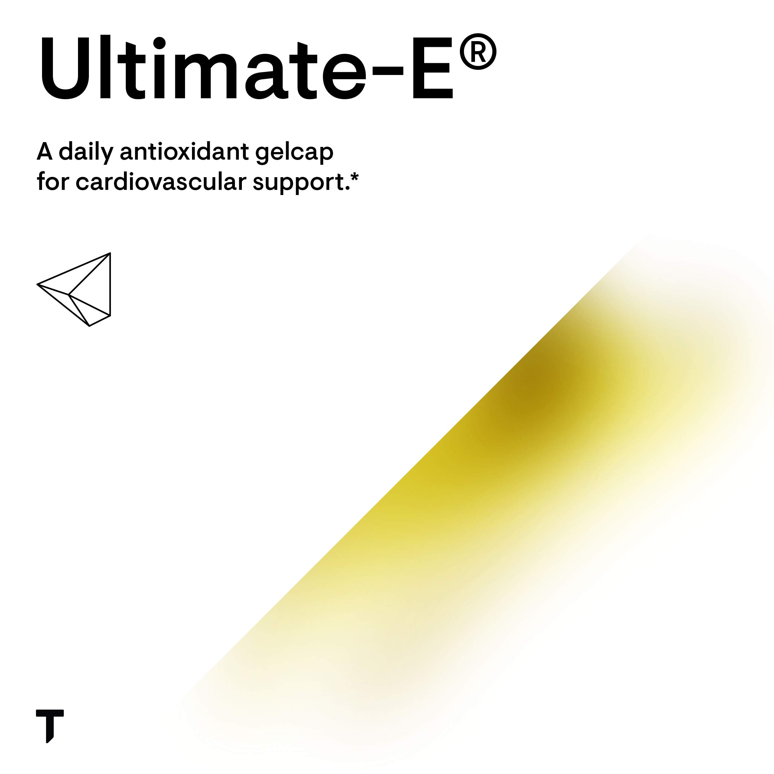 THORNE - Ultimate-E - Contains All of The Natural Forms of Vitamin E - 60 Gelcaps
