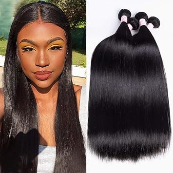 Amazon Com 8a Mink Hair 4 Bundles Peruvian Straight Hair 18 20