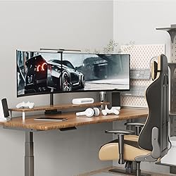 17-57 inch Dual Vertical Monitor Mount, Heavy Duty