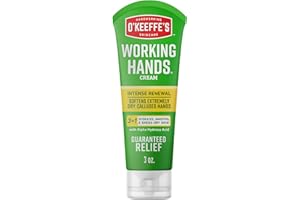 O'Keeffe's Working Hands Intense Renewal Hand Cream, 3 oz Tube (Pack of 1) - Softens and Smooths Extremely Callused, Dry Hands