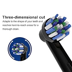 8pcs Cross Clean Replacement Heads Compatible with