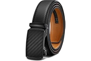 BULLIANT Men's Belt,Slide Ratchet Belt Adjsutable For Men Suit Casual Jeans Gift Boxed,Trim To Fit