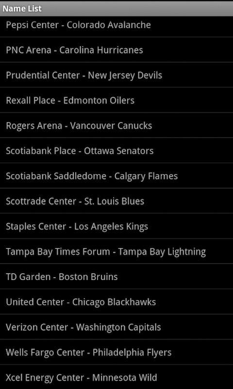 Pro Hockey Arenas Ice Rinks and Teams - Thumbnail 4