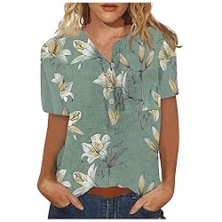 Mint Green Summer Tops for Women Plus Size Spring