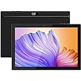 Tablet 64GB 10 Inch Tablet, Android Tablets, 6000mAh Battery Quad Core HD Touch Screen Tableta Computer, with WiFi BT Google Play Android Tabletas. Black.