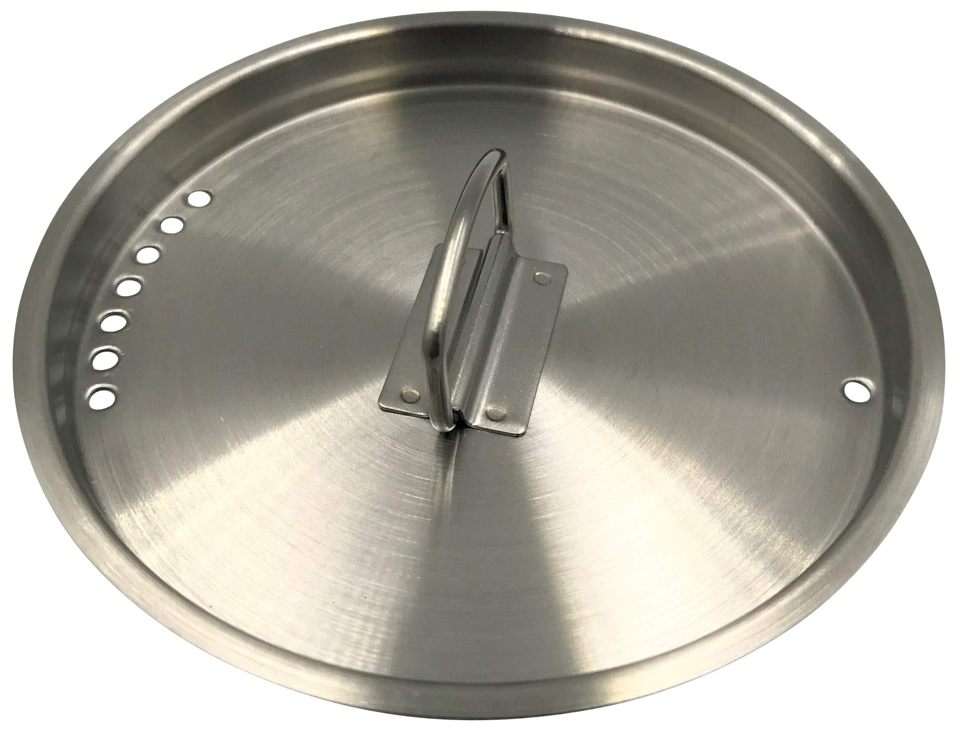 DZO Universal Cup Lid, Stainless Steel Fits Most Camping, Hiking and