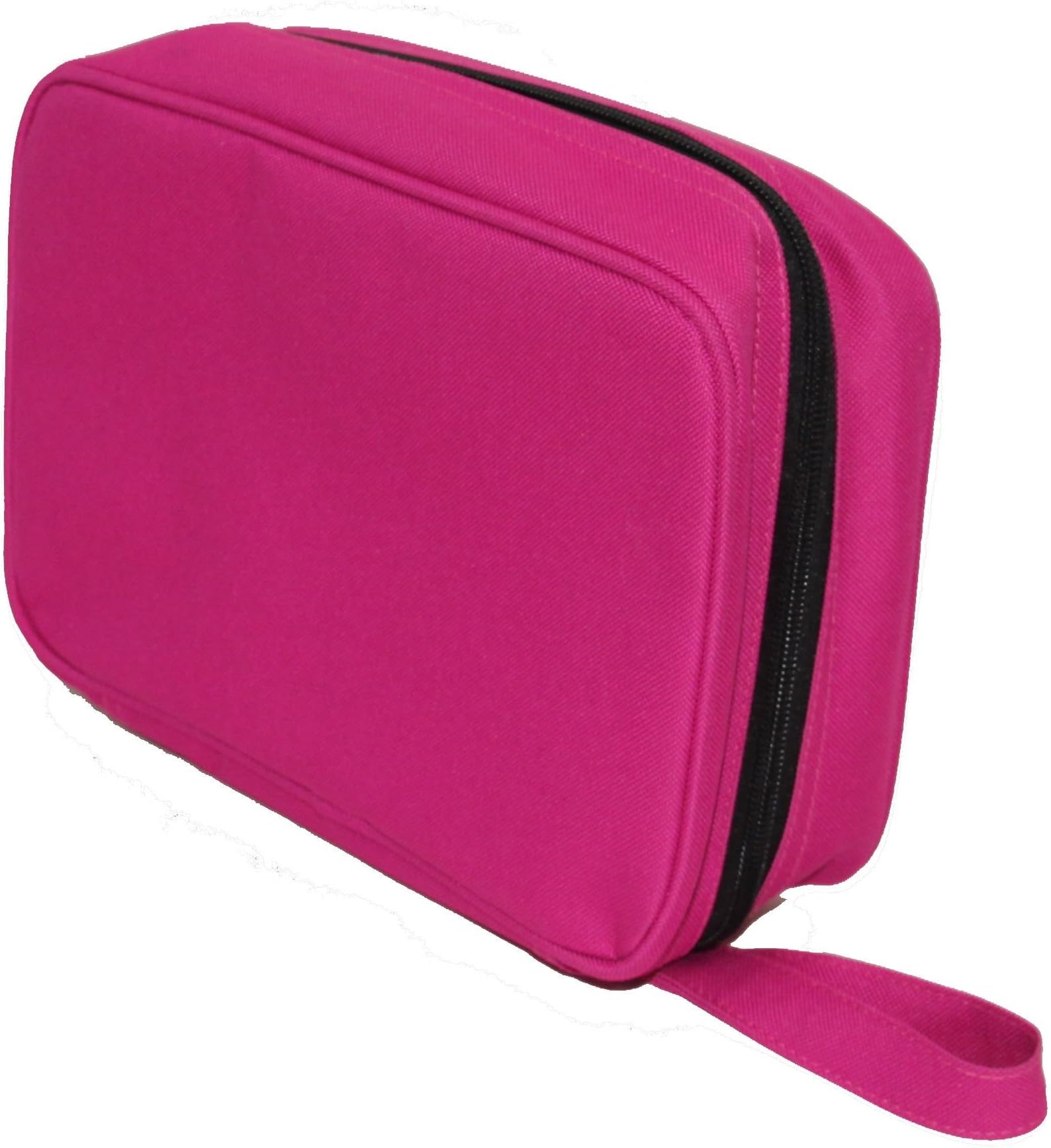 Mens Ladies Wash Bag Toiletry Bag Hook Travel Hotel Camping Hospital Gym Shower Bathroom Organizer (Pink)