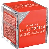 TableTopics Original En Espanol Question Card Game - 135 Spanish/English Conversation Starter Cards, Learn &amp; Practice Spanish, Icebreakers for Adults, Bilingual