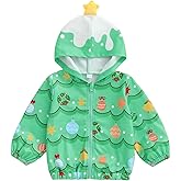 Mialoley Toddler Girl Windbreaker Jacket Strawberry Baby Girls Hooded Fall Jackets Long Sleeve Zipper Outwear Winter Coat