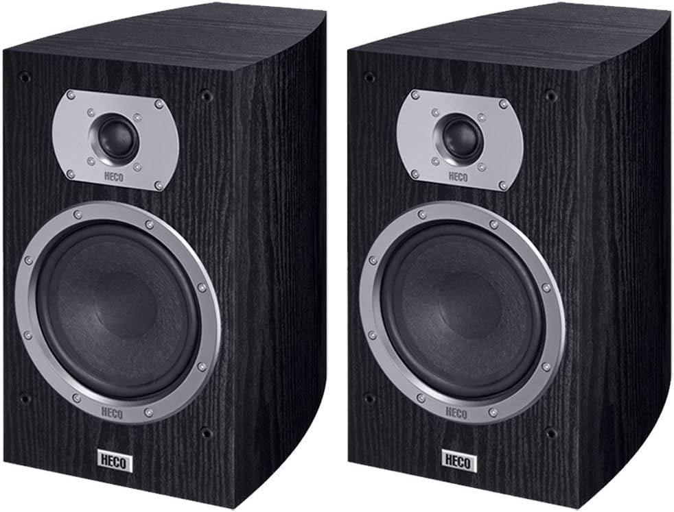 Heco Victa Prime 302, 2 Wege 150 Watt max, schwarz 1 Paar Neu-Ware