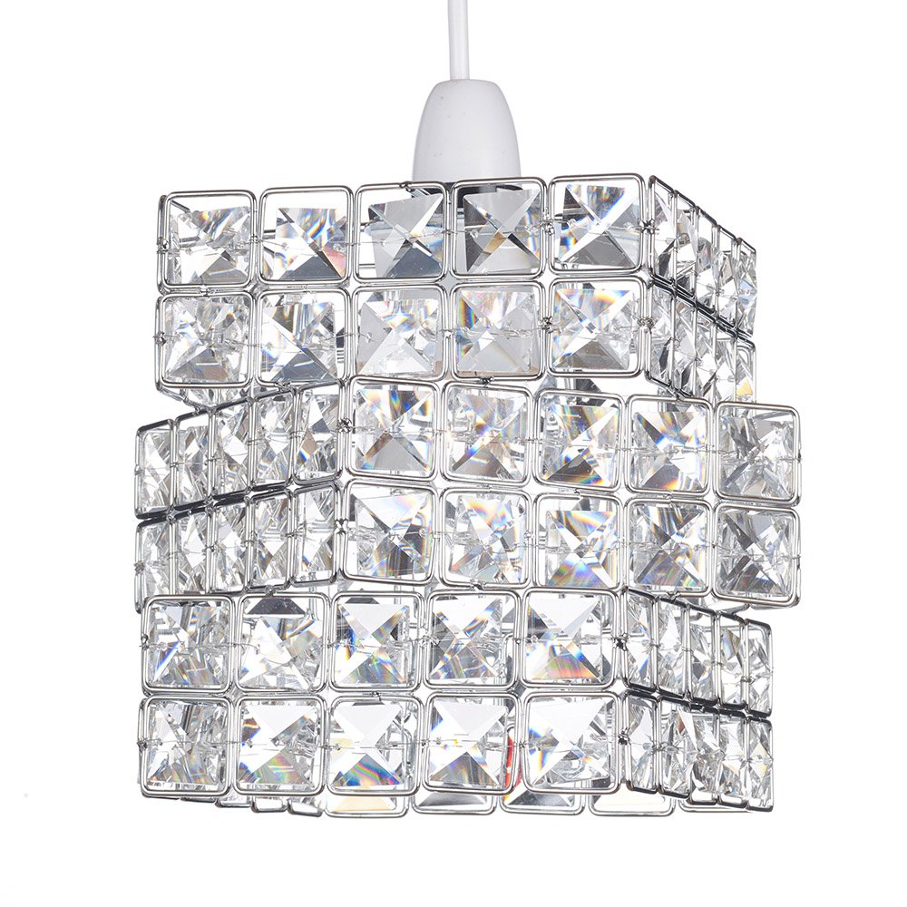 sparkly pendant lights