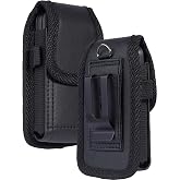 Flip Phone Case,with Belt Loop Clip Magnetic Closure Leather Wallet Case for Alcatel Go,TCL Flip 4/3, Blu Cingular Flex 2,Consumer Cellular IRIS, Nokia 2720 2760 2780,Leather