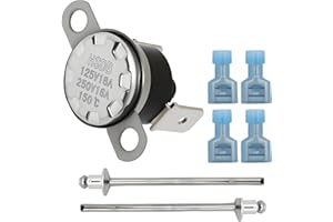 DAYDMALY Thermal Fuse 3850870019, Temperature Fuse Fit for Dometic DOMA FPR DM2652 RV Refrigerator Temperature Control Thermostat Limiter,Refrigerator Thermostat Limiter Replace 958530285