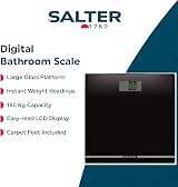 Salter 9205 BK3R Digital Bathroom Scale Large Display Black view 2