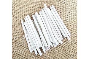 AnNafi® Chalk Pencils Edible Raw Simple White Slate Pencil Edible Chalk Slate For Eating Drawing Chalk Box Set For Kids in Bulk Chalkboard Markers Dustless Eatable Stone Pencils (20)