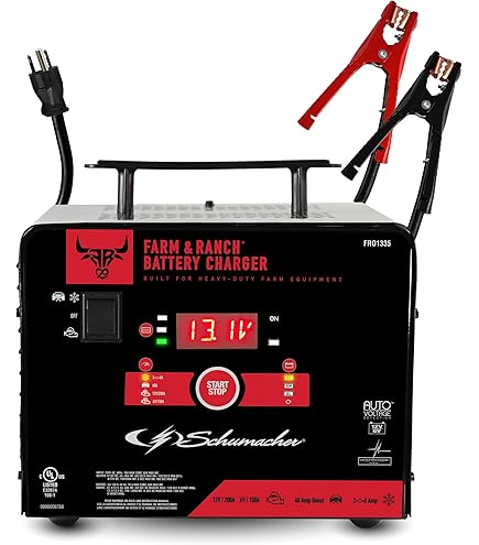 Schumacher FR01237 50Amp Battery Charger & Togo