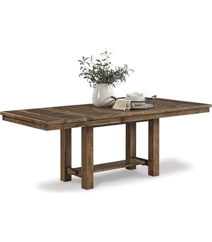 Amazon.com: Lexicon 84-102 Inch Extendable Dining Table for 4-8