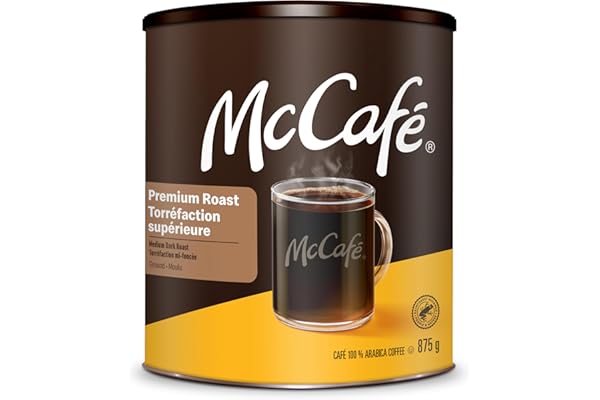 McCafé Premium Medium Dark Roast, Ground Coffee, 875g