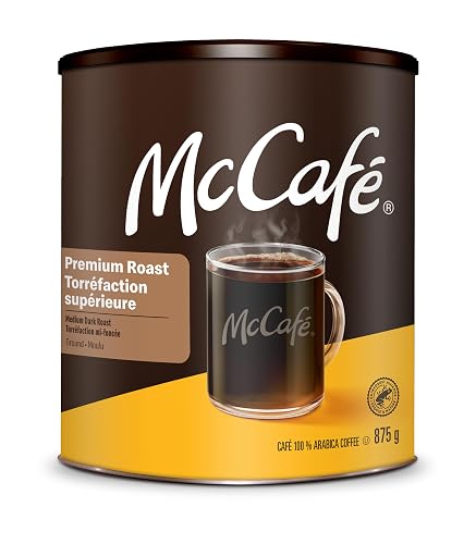 McCafé Premium Medium Dark Roast, Ground Coffee, 875g
