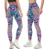 High Waisted Yoga Pants for Women Tummy Control 4 Way Stretch Running Workout Leggings Athletic Yoga Pants