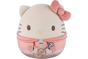 Squishmallows Original Sanrio 12in Cute Camping Hello Kitty – Official Jazwares Plush (Medium-Sized)