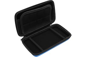 Yosoo Game Console Protective Hard Shell, Carrying Case for New 2DS XL 2DS LL New 3DS 3DS with 8 Slot Travel Pouch for Access