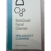Derma MelaQuest Hydrating Facial Cleanser - Sulfate Free Gentle Face Wash for Women & Men - Brightening Cleanser Formulated with Vitamin C & Panthenol to Help Hydrate & Even Skin Tone (6 fl oz)