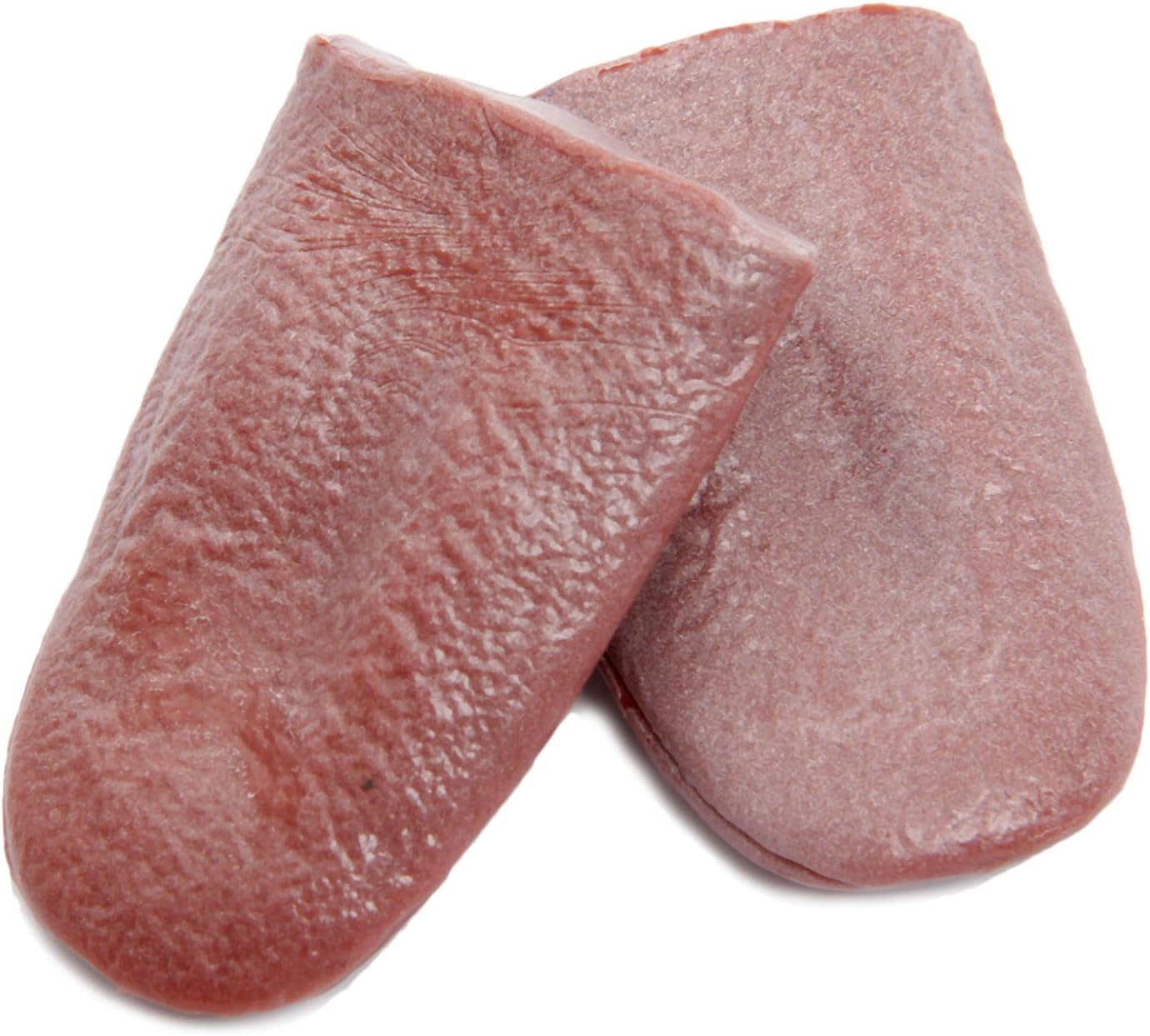 Yetaha 2PCS Fake Tongue, Artificial Fake Ruber Tong Gross Jokes